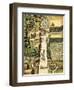 Indian Village of Secoton with Gardens-Theodor de Bry-Framed Art Print