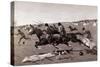 Indian Village Routed, Geronimo Fleeing from Camp-Frederic Sackrider Remington-Stretched Canvas