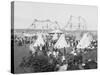 Indian Village, Saint Marys Sic Canal Celebration, Sault Ste. Marie, Mich.-null-Stretched Canvas