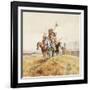 Indian War Party, 1902-Mary Cassatt-Framed Giclee Print