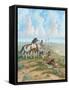 Indian War Party-Ron Jenkins-Framed Stretched Canvas