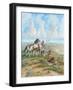 Indian War Party-Ron Jenkins-Framed Art Print