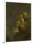 Indian Warrior on the Edge of a Precipice, 1847-Charles Deas-Framed Giclee Print