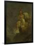 Indian Warrior on the Edge of a Precipice, 1847-Charles Deas-Framed Giclee Print