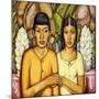 Indian Wedding; Casamiento Indio, (Oil on Canvas)-Alfredo Ramos Martinez-Mounted Giclee Print