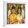 Indian Wedding; Casamiento Indio, (Oil on Canvas)-Alfredo Ramos Martinez-Framed Giclee Print