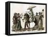 Indian Wedding Procession, C19th Century-null-Framed Stretched Canvas