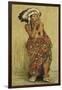 Indian with Blanket-Eanger Irving Couse-Framed Giclee Print