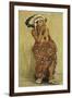 Indian with Blanket-Eanger Irving Couse-Framed Giclee Print