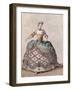 Indian Woman Costume for the Opera Ballet "Les Indes Galantes" by Jean-Philippe Rameau circa 1735-Jean Baptiste Martin-Framed Giclee Print