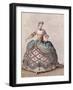 Indian Woman Costume for the Opera Ballet "Les Indes Galantes" by Jean-Philippe Rameau circa 1735-Jean Baptiste Martin-Framed Giclee Print