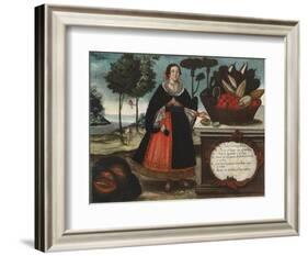 Indian Woman in Special Attire, c.1783-Vicente Alban-Framed Giclee Print