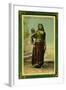 Indian Woman with Her Child, Calcutta, India, Late 19th or Early 20th Century-null-Framed Giclee Print