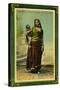 Indian Woman with Her Child, Calcutta, India, Late 19th or Early 20th Century-null-Stretched Canvas