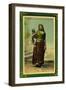 Indian Woman with Her Child, Calcutta, India, Late 19th or Early 20th Century-null-Framed Giclee Print