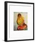 Indian Woman-Loulou Albert-lazard-Framed Art Print