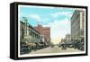 Indiana Avenue, Wichita Falls-null-Framed Stretched Canvas