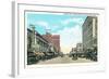 Indiana Avenue, Wichita Falls-null-Framed Art Print