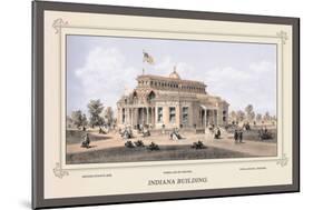 Indiana Building, Centennial International Exhibition, 1876-Thompson Westcott-Mounted Art Print