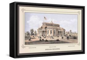 Indiana Building, Centennial International Exhibition, 1876-Thompson Westcott-Framed Stretched Canvas