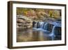 Indiana, Cataract Falls Recreation Area, Upper Cataract Waterfalls-Rona Schwarz-Framed Photographic Print