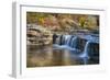 Indiana, Cataract Falls Recreation Area, Upper Cataract Waterfalls-Rona Schwarz-Framed Photographic Print