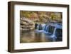 Indiana, Cataract Falls Recreation Area, Upper Cataract Waterfalls-Rona Schwarz-Framed Photographic Print