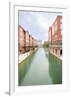 Indiana Central Canal, Indianapolis, Indiana, Usa-Sopotniccy-Framed Photographic Print