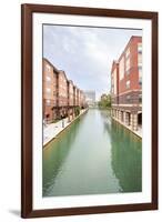 Indiana Central Canal, Indianapolis, Indiana, Usa-Sopotniccy-Framed Photographic Print