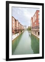 Indiana Central Canal, Indianapolis, Indiana, Usa-Sopotniccy-Framed Photographic Print