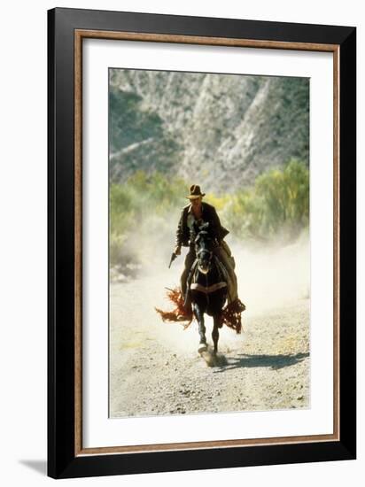 Indiana Jones and the Last Crusade, Harrison Ford 1989-null-Framed Photo