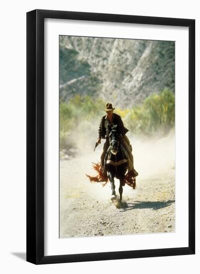 Indiana Jones and the Last Crusade, Harrison Ford 1989-null-Framed Photo