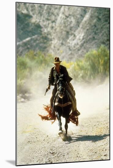 Indiana Jones and the Last Crusade, Harrison Ford 1989-null-Mounted Photo