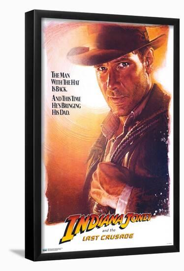 Indiana Jones And The Last Crusade - One Sheet-Trends International-Framed Poster