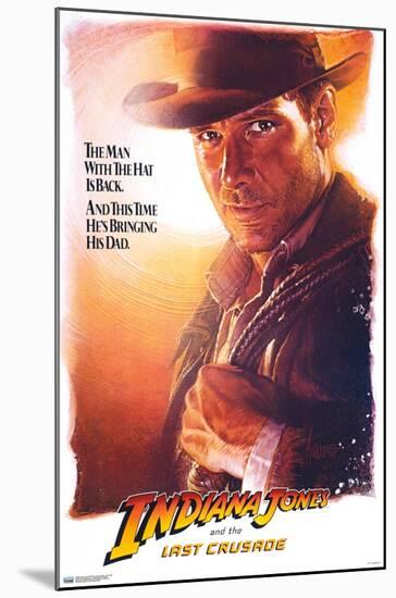 Indiana Jones And The Last Crusade - One Sheet-Trends International-Mounted Poster