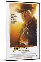 Indiana Jones and the Last Crusade, US Advance Poster, Harrison Ford, 1989-null-Mounted Art Print