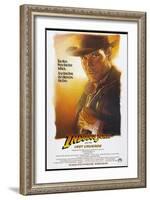 Indiana Jones and the Last Crusade, US Advance Poster, Harrison Ford, 1989-null-Framed Art Print