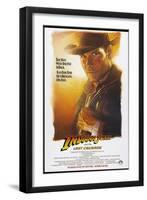 Indiana Jones and the Last Crusade, US Advance Poster, Harrison Ford, 1989-null-Framed Art Print