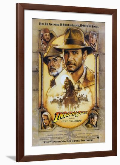 Indiana Jones and the Last Crusade-null-Framed Art Print