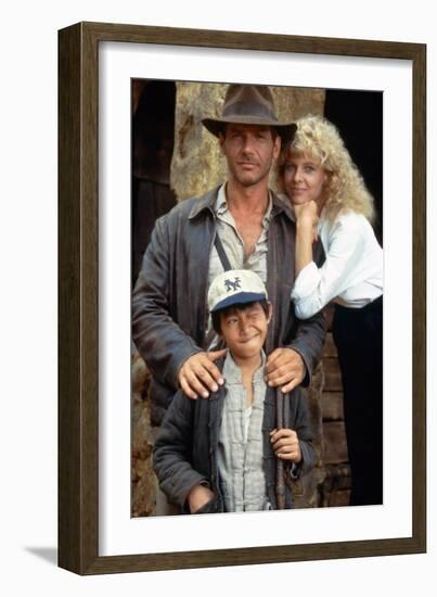 Indiana Jones and the Temple of Doom 1984 Directed by Steven Spi-null-Framed Photo