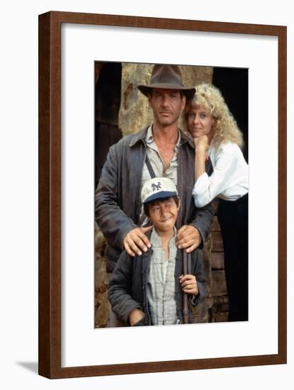 Indiana Jones and the Temple of Doom 1984 Directed by Steven Spi-null-Framed Photo