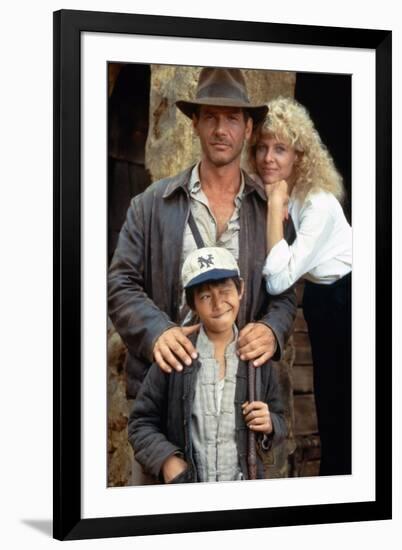 Indiana Jones and the Temple of Doom 1984 Directed by Steven Spi-null-Framed Photo