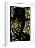 Indiana Jones-Cristian Mielu-Framed Art Print