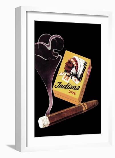 Indiana Luxe Cigars-Ruegsegger-Framed Art Print