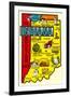 Indiana Map Decal-null-Framed Art Print