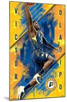 Indiana Pacers - V Oladipo 18-null-Mounted Poster