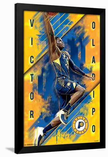 Indiana Pacers - V Oladipo 18-null-Framed Poster