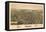 Indiana, Pennsylvania - Panoramic Map-Lantern Press-Framed Stretched Canvas