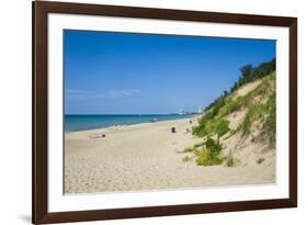 Indiana Sand Dunes, Indiana, United States of America, North America-Michael Runkel-Framed Photographic Print