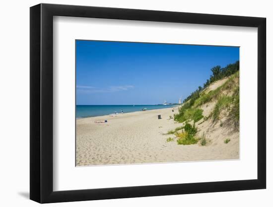 Indiana Sand Dunes, Indiana, United States of America, North America-Michael Runkel-Framed Photographic Print